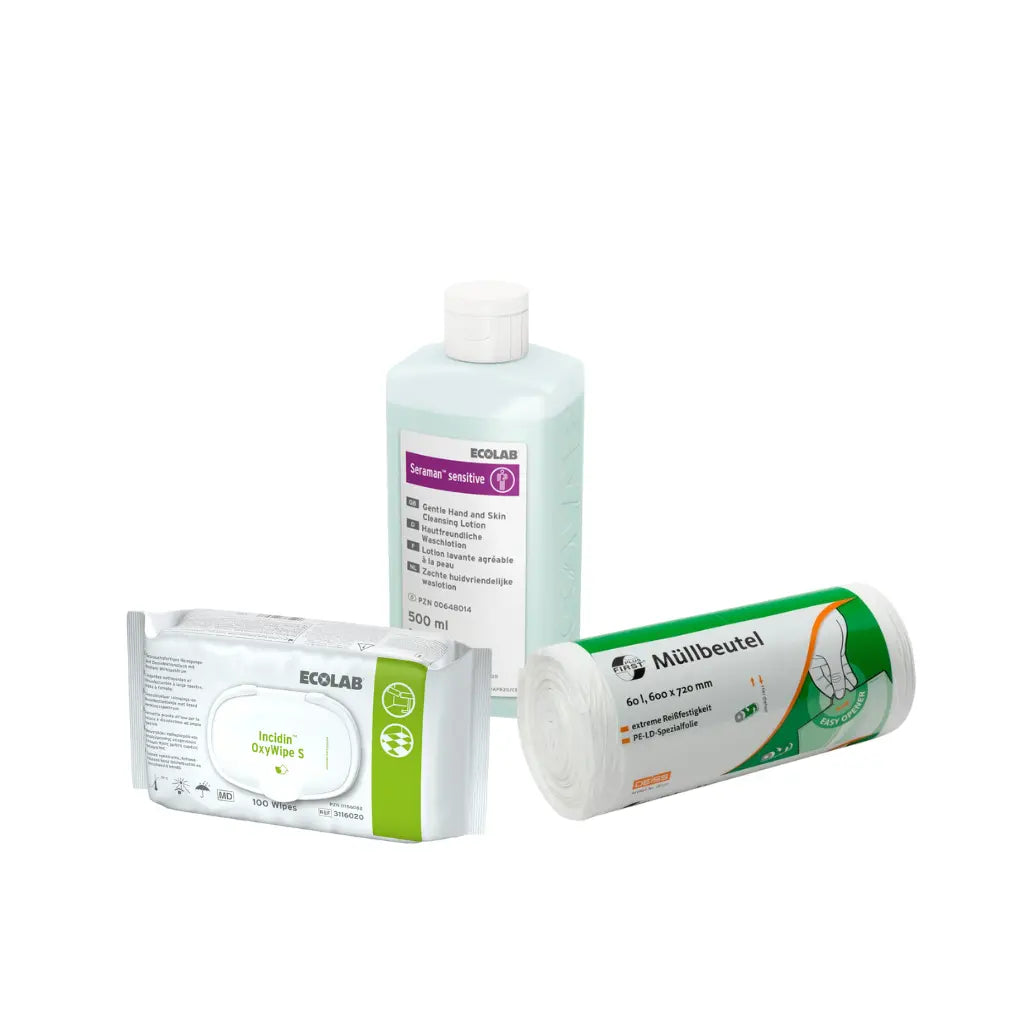 Desinfektion, Seifen & Verbrauchsmaterial