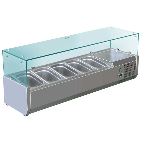 ASM Aufsatzkühlvitrine VRXG 1600 1/3