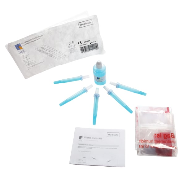 brilliant BLUE Kit vor weißem Hintergrund 