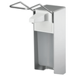 Preiswerter Eleganter Desinfektionsspender aus eloxiertem Aluminium mit langem Edelstahlhebel 