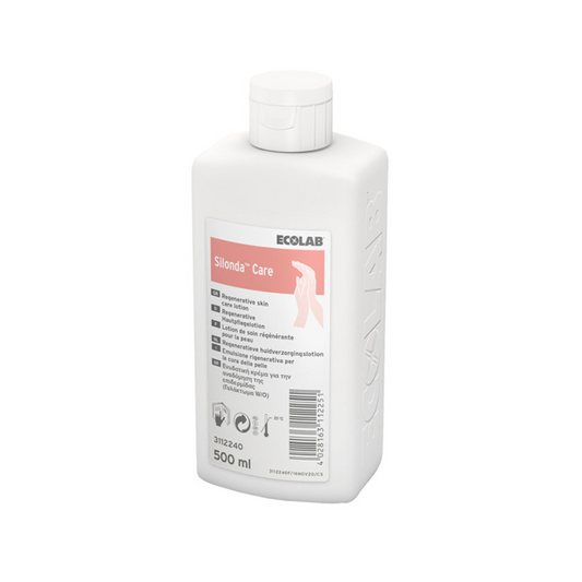 Seifen Flasche vor weißem Hintergrund. Hochwertige Hautpflegelotion mit elegantem weißen Flaschendesign 